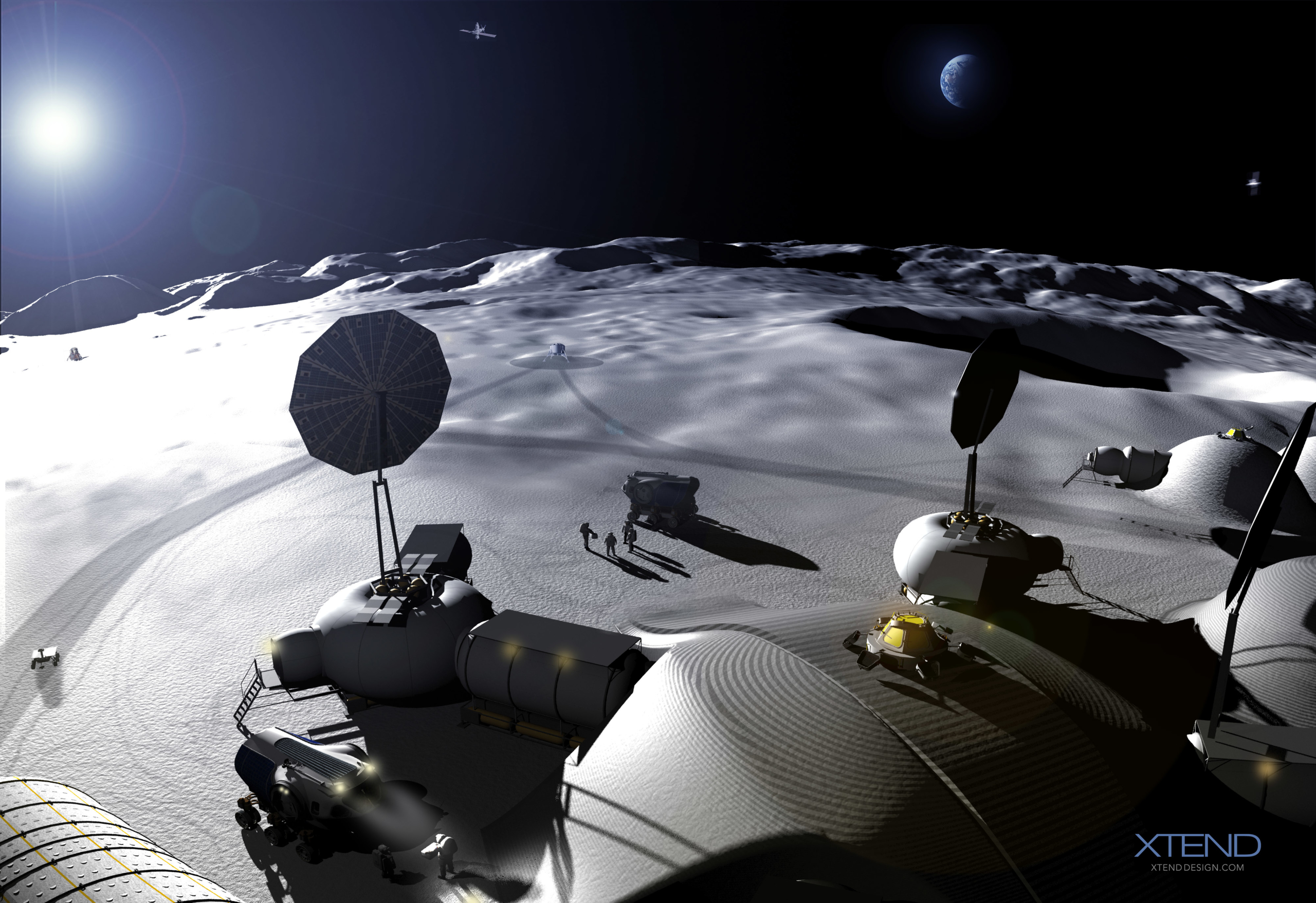 Лунная база 8 2020. Лунная база. Moon Village игра. Исследовательская база на Луне. Лунная база панорама.
